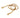 Gold Wood Bead Garland 80"L