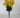 Fortune Mini Pompom Bush Yellow 19” - Silk