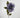AmBest Dahlia Spray Light Blue 32" - Artificial Flowering Plants Silk