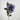 AmBest Dahlia Spray Light Blue 32" - Artificial Flowering Plants Silk
