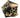 La Ribbons Wired Ribbon, Metallic Brocade Black/Gold 2.5" x 10Yd - Satin Ribbons Ribbon