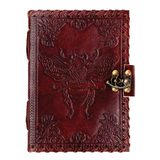 Bee Leather Journal  5" x 7"