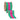 La Ribbons Striped Wired Dupioni Ribbon Hot Pink-Green 2.5"W x 10yd - Velvet Ribbons Ribbon