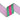 La Ribbons Striped Wired Dupioni Ribbon Hot Pink-Green 2.5"W x 10yd - Velvet Ribbons Ribbon