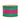 La Ribbons Striped Wired Dupioni Ribbon Hot Pink-Green 2.5"W x 10yd - Velvet Ribbons Ribbon