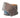 La Ribbons Velvet Wired Ribbon, Grey Silver/Silver 2 1/2" x 10Yd - Velvet Ribbons Ribbon