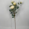 Supreme Rose Spray Beige 28" - Artificial Flowering Plants Silk