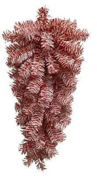 Liberty Floral Pink Tinsel Teardrop 32" - Garlands Silk