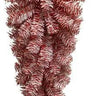 Liberty Floral Pink Tinsel Teardrop 32" - Garlands Silk