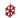 Red wood snowflake ornament with natural burlap borders and twine hanger