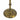 A&B Gold-Iron Vintage Inspired Table Clock Small 4.5" x 4.5" x 11.5" - Merchandise