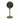 A&B Gold-Iron Vintage Inspired Table Clock Small 4.5" x 4.5" x 11.5" - Merchandise