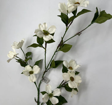 Supreme Dogwood Spray White 40" - Uncategorized Silk