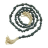 Deco Marché Green Wood Geometric Garland with Tassel, 80"L - Garlands Merchandise