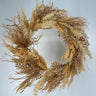 Direct Export Grass Berry Leaves Wreath 24” - Silk