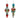 Melrose Reflector Drop Ornament (2 Asst) - Holiday Ornaments Merchandise
