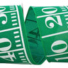 Reliant Football Field Wired Edge Ribbon Green 2.5"W x 10yd - Uncategorized Ribbon