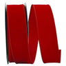 Reliant Velvet Wired Edge Ribbon Red 2 1/2" 50 Yds - Velvet Ribbons Ribbon