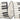Reliant Piano Keys Linen Wired Edge Ribbon Ivory 2 1/2" 10 Yds - Ribbons & Trim Ribbon