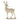 Melrose gold metal deer figurine; decorative wildlife statue for home decor