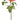Winward English Cambridge Rose Spray Peach-Red 19'' - Artificial Flowering Plants Silk