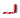 Ribbon La Ribbons red unwired ribbon with white pom-pom edge, 1.5in x 10yd roll