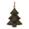 Melrose Plaid Tree Ornament 4.25" Iron - Holiday Ornaments Merchandise