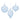 Melrose Blue Glass Ornament (3 Asst) 3.5- 4.5" - Holiday Ornaments Merchandise