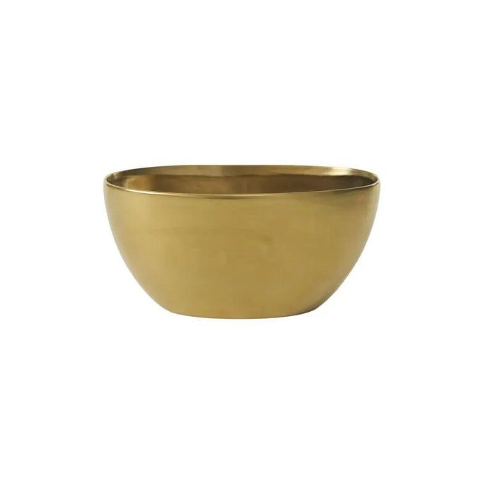Gold Metta Boat 11.25" x 4.75" x 5.25"