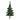Melrose Green Tree Ornament 5.5" Plastic/Jute - Holiday Ornaments Merchandise