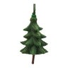 Melrose Green Tree Ornament 5.5" Plastic/Jute - Holiday Ornaments Merchandise