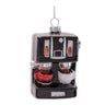 Melrose Espresso Machine Ornament 3.75"H Glass - Holiday Ornaments Merchandise