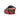 Plaid wired Dupioni ribbon, red/green/blue with blue backing, 2.5 in x 10 yd