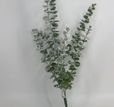 Le Fleur Snow Eucalyptus Bush x7 Green 21" - Artificial Shrubs Silk