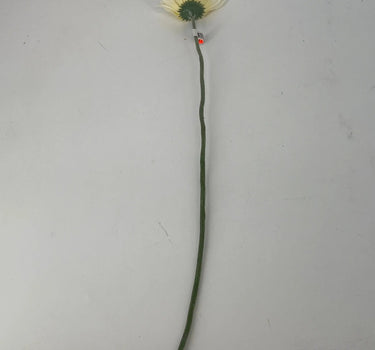 Select Daisy Cream Flower Stem - Artificial Flowering Plants Silk