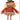 Plush scarecrow shelf sitter, 2-pack, 15-inch tall, by Special T; orange top and leaf-pattern skirt.