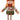 Plush scarecrow shelf sitter, 15-inch tall, two assorted, orange hat and leaf-pattern shirt