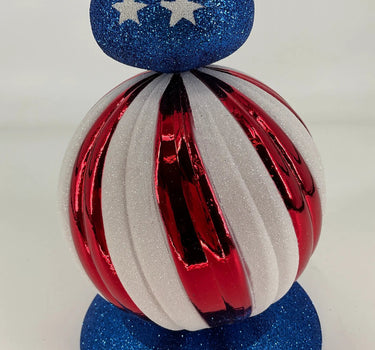 Direct Export 4th Of July Finial 18"H - Uncategorized Merchandise