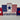 Craig Bachman Double-Sided 4th Of July Block Sign 7.5"H x 15"L - Seasonal & Holiday Decorations Art