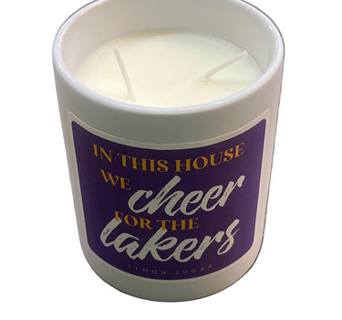 Lakers Candle