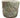Melrose Cement Pot w/ Monstera Leaves Large 6" x 6.75"" - Planters Merchandise