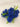 Fortune Carnation Bush Blue 18” - Silk