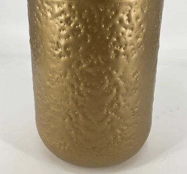 SNK Metal Vase Gold 8" - Uncategorized Merchandise