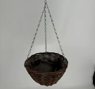 Jack's Basket Willow Hanging Basket - Baskets Hanging Basket & Porch Pots