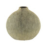 A&B Textured Gold Ceramic Vase 12.5" x 12.5" - Merchandise