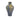 A&B Blue-Gold Ceramic Vase 9" x 9" x 16.5" - Merchandise