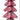 Large Whitewash Tree by Special T, red star-patterned artificial tree, 32H