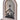 Wood Nativity Arch 14H, Special T merchandise in distressed whitewash finish with silhouette nativity scene.