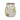 A&B White Ceramic Lemon Pitcher Vase 6.3" x 6" - Vases Merchandise