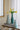 A&B Blue Ceramic Multi-Tiered Vase 5"D x 10.5" - Merchandise